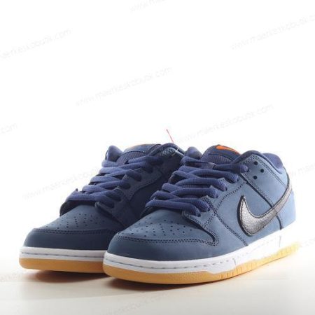 Billige Sko Nike SB Dunk Low ‘Marine Sort’ CW7463-401