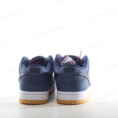 Billige Sko Nike SB Dunk Low ‘Marine Sort’ CW7463-401