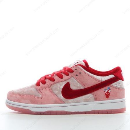 Billige Sko Nike SB Dunk Low ‘Pink Rød Hvid’ CT2552-800