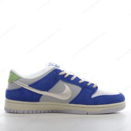 Billige Sko Nike SB Dunk Low Pro ‘Grå Hvid Blå’ DQ5130-400