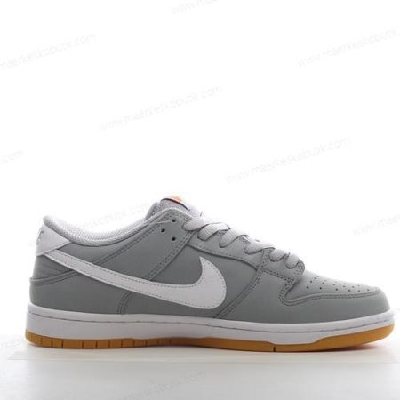 Billige Sko Nike SB Dunk Low Pro ISO ‘Grå Hvid Orange’ DV5464-001