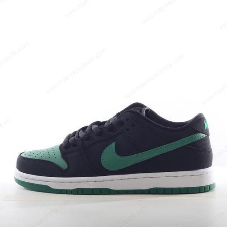 Billige Sko Nike SB Dunk Low Pro ‘Sort Grøn Hvid’ BQ6817-005