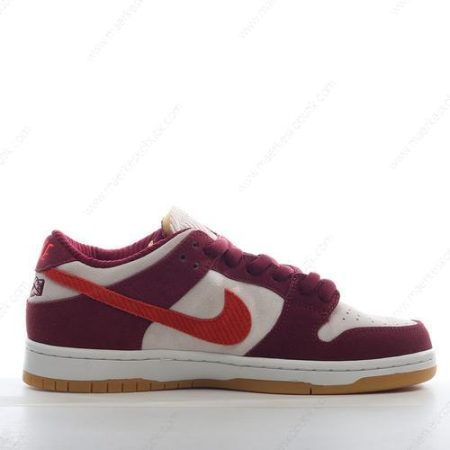 Billige Sko Nike SB Dunk Low ‘Rød Hvid’ DX4589-600