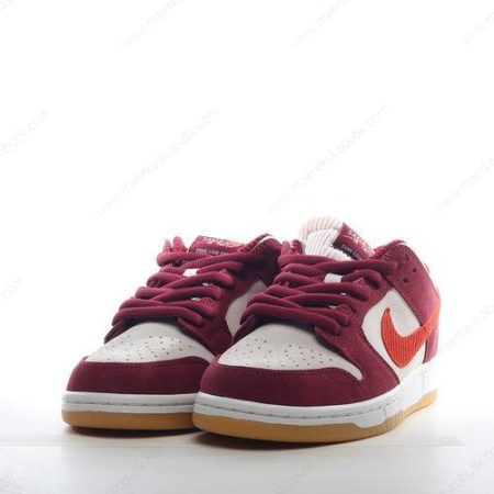 Billige Sko Nike SB Dunk Low ‘Rød Hvid’ DX4589-600