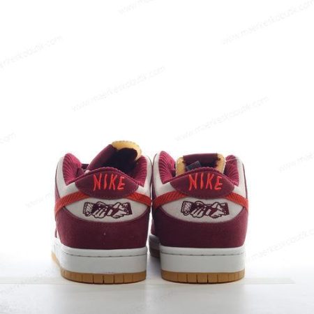 Billige Sko Nike SB Dunk Low ‘Rød Hvid’ DX4589-600