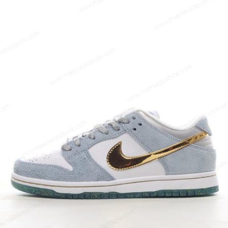 Billige Sko Nike SB Dunk Low ‘Sølv Guld’ DC9936-100