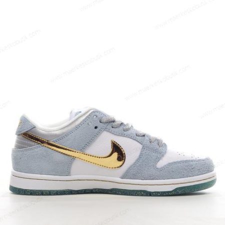 Billige Sko Nike SB Dunk Low ‘Sølv Guld’ DC9936-100