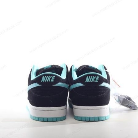 Billige Sko Nike SB Dunk Low ‘Sort Hvid Blå’ 304292-030