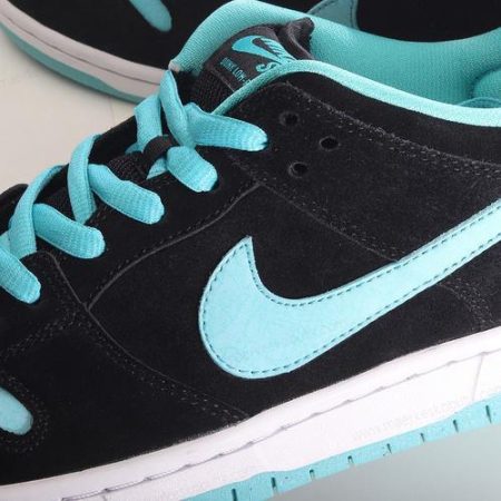 Billige Sko Nike SB Dunk Low ‘Sort Hvid Blå’ 304292-030