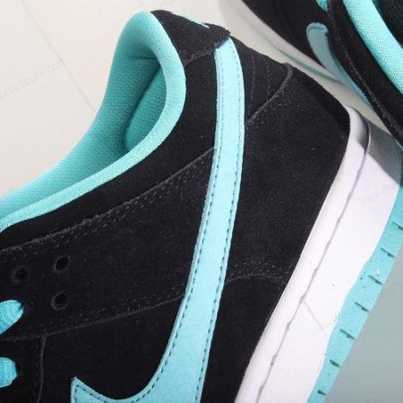 Billige Sko Nike SB Dunk Low ‘Sort Hvid Blå’ 304292-030