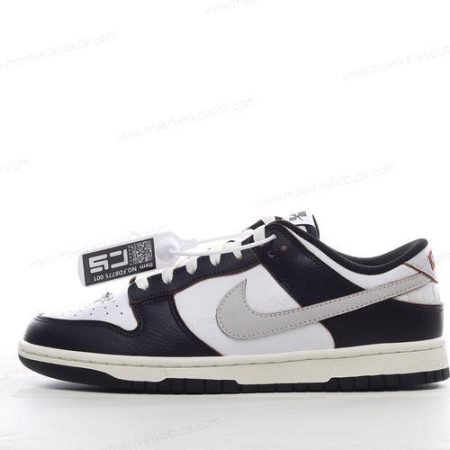 Billige Sko Nike SB Dunk Low ‘Sort Hvid Orange’ FD8775-001