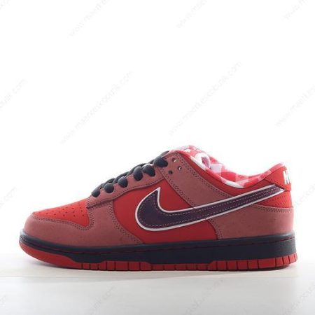 Billige Sko Nike SB Dunk Low ‘Sort Lilla Rød’ 313170-661