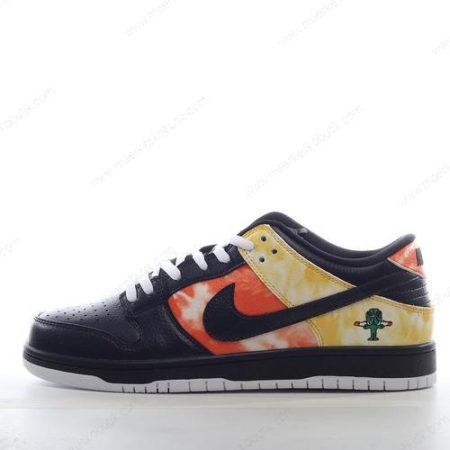 Billige Sko Nike SB Dunk Low ‘Sort Orange’ BQ6832-001