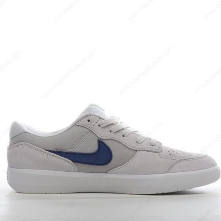 Billige Sko Nike SB Force 58 Low ‘Hvid Blå Grå’ CZ2959-007