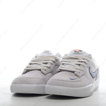 Billige Sko Nike SB Force 58 Low ‘Hvid Blå Grå’ CZ2959-007