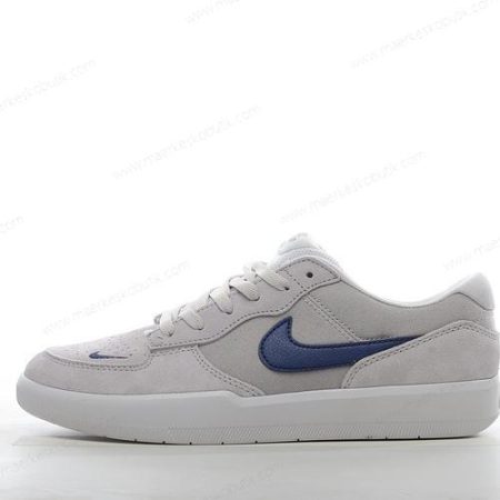 Billige Sko Nike SB Force 58 Low ‘Hvid Blå Grå’ CZ2959-007