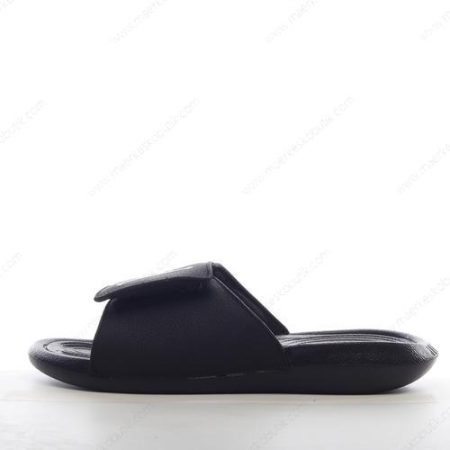 Billige Sko Nike Unisex Jordan Break Flip Flops ‘Sort’ AR6374