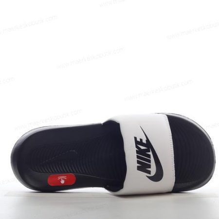 Billige Sko Nike Victori One Slide ‘Hvid Sort’ CN9675-005