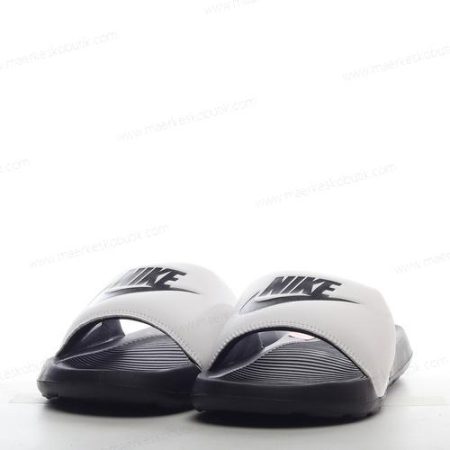 Billige Sko Nike Victori One Slide ‘Hvid Sort’ CN9675-005