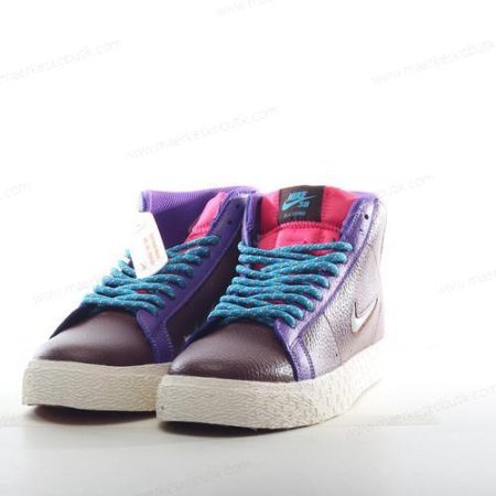 Billige Sko Nike Zoom Blazer Mid Premium SB ‘Brun Grøn’ CU5283-201