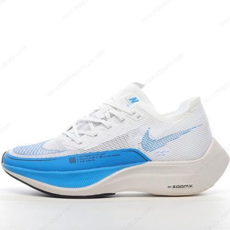 Billige Sko Nike ZoomX VaporFly NEXT% 2 ‘Hvid Blå’ CU4111-102