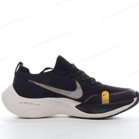 Billige Sko Nike ZoomX VaporFly NEXT% 2 ‘Sort Guld Hvid’ CU4123-001