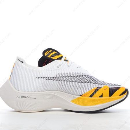 Billige Sko Nike ZoomX VaporFly NEXT% 2 ‘Sort Hvid Gul’ DM7601-100