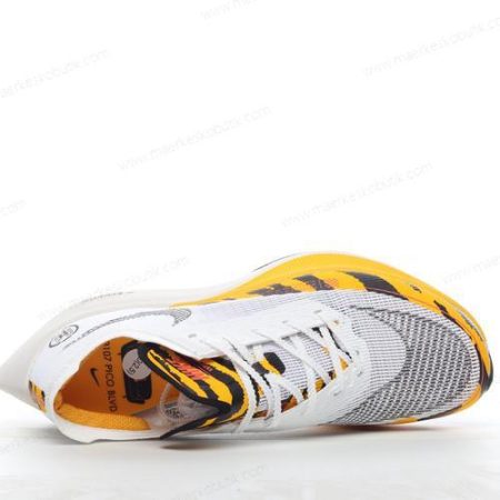 Billige Sko Nike ZoomX VaporFly NEXT% 2 ‘Sort Hvid Gul’ DM7601-100