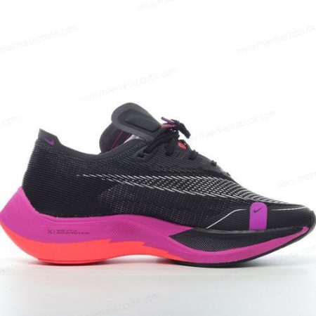 Billige Sko Nike ZoomX VaporFly NEXT% 2 ‘Sort Violet Grå Rød’ CU4111-002