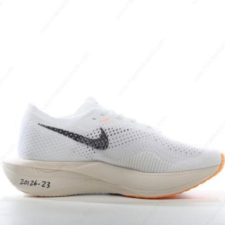 Billige Sko Nike ZoomX VaporFly NEXT% 3 ‘Hvid Orange Sort’ DX7957-100