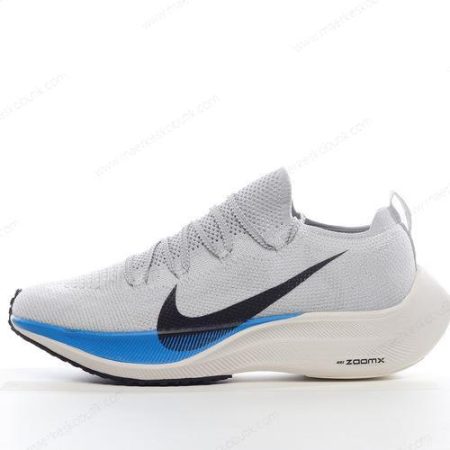 Billige Sko Nike ZoomX VaporFly NEXT% 4 ‘Grå Blå Sort’ DM4386-996