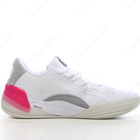 Billige Sko Puma Clyde Hardwood ‘Hvid Pink’ 193663-03