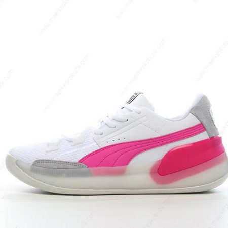 Billige Sko Puma Clyde Hardwood ‘Hvid Pink’ 193663-03