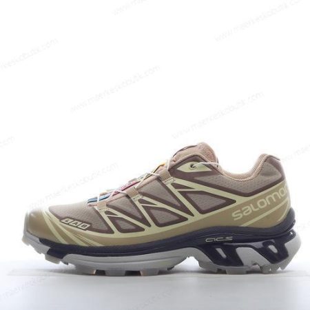 Billige Sko Salomon XT-6 ‘Brun Gul’ L41153558