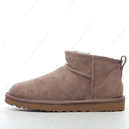 Billige Sko UGG Classic Ultra Mini Twinface Boot ‘Brun’