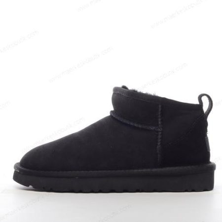 Billige Sko UGG Classic Ultra Mini Twinface Boot ‘Sort’