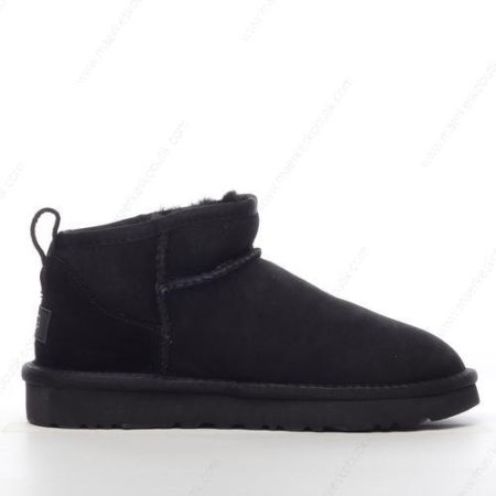 Billige Sko UGG Classic Ultra Mini Twinface Boot ‘Sort’