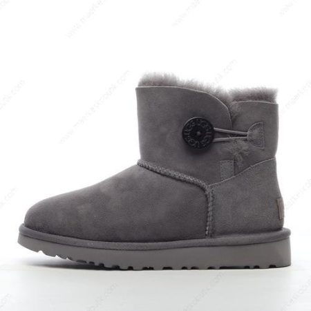 Billige Sko UGG Mini Bailey Button II ‘Grå’