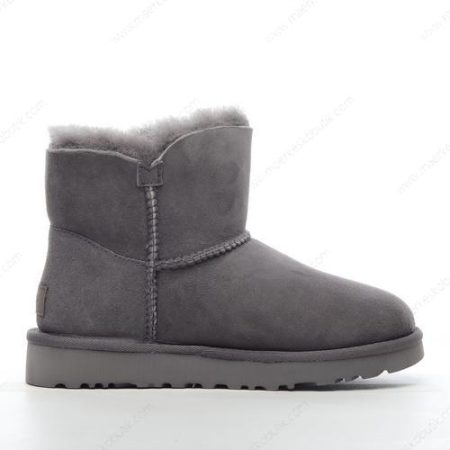 Billige Sko UGG Mini Bailey Button II ‘Grå’